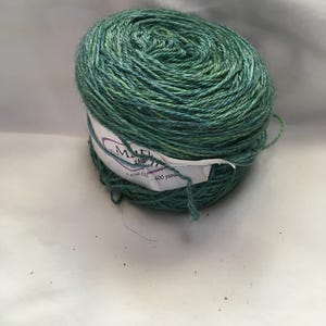 The Alpaca Yarn Co. Mariquita, Fingering 50/50 Alpaca, Tencel: Peach Blossoms, Spring Peepers, Rainforest image 5