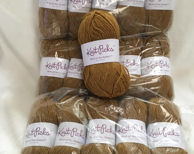 Knit Picks Wool of the Andes Worsted 100% Peruvian Highland Wool
