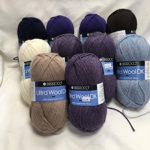 Berroco Ultra Wool DK, 100% superwash Wolle