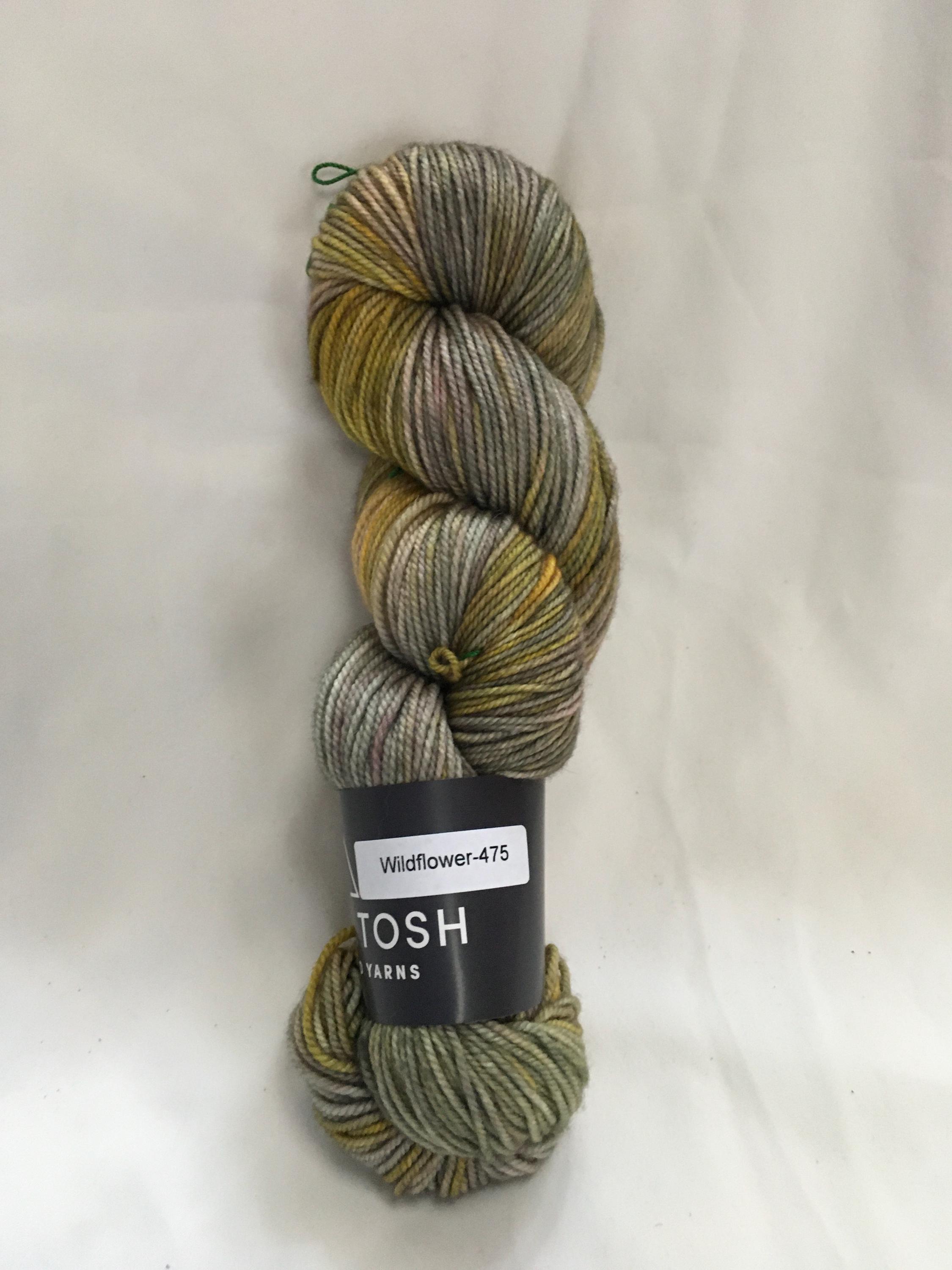 海外毛糸　MADELNETOSH Madeline Tosh, Sport Yarn, 100% Merino Wool, Hand Dyed: Wildflower