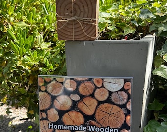 Posavasos de madera caseros