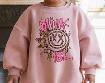 90s Band Pop Punk (#69) on a Sweatshirt, Tshirt or Bubble Romper for Babies and Toddlers