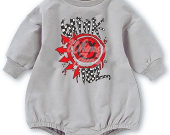 90s Band Pop Punk (#70) on a Sweatshirt, Tshirt or Bubble Romper for Babies and Toddlers