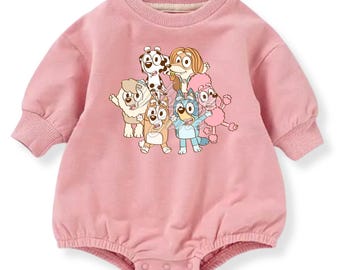 Hello Friends (#59) on a Sweatshirt, Tshirt or Bubble Romper for Babies and Toddlers