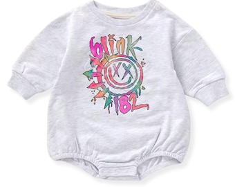 90s Band Pop Punk (#68) on a Sweatshirt, Tshirt or Bubble Romper for Babies and Toddlers