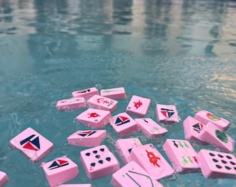 Mahjong Tile Sample: American Mahjong, 3 Tiles
