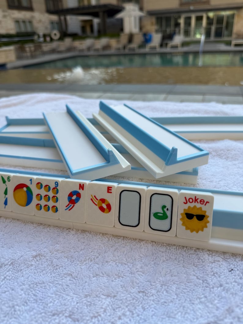 Floating Travel Mahjong - Pool Theme - Etsy