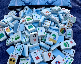 Mahjong flotante de viaje - Tema de piscina