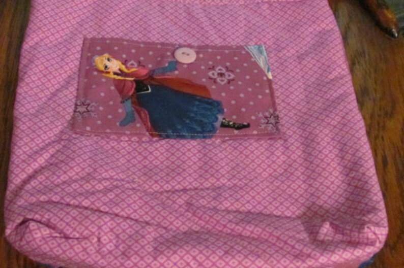 Frozen Crayon Tote Bag with Coloring Book and Crayons