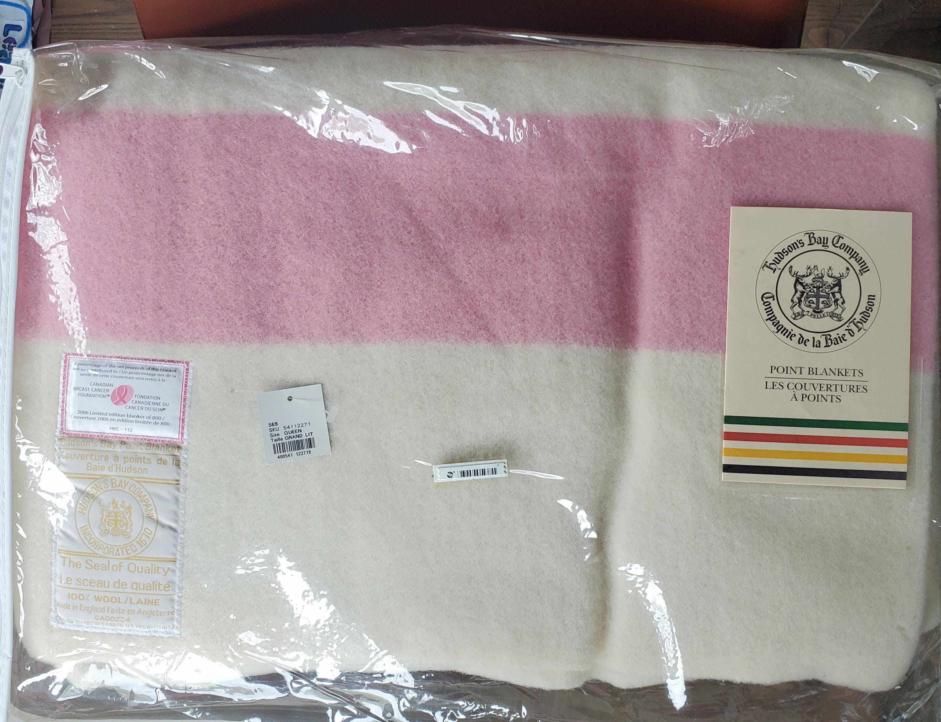 Hudson's Bay Blanket Canadian Breast Cancer Foundation Limited