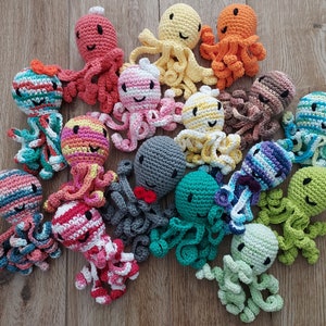 Preemie Octopus Stuffed Baby Toy, 3 Sizes, Preemie NICU Octopus, Crocheted Octopus, Gift for Preemie