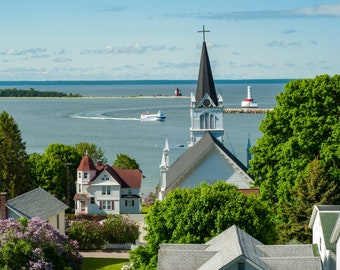 Mackinac Island Art Mackinac Island Photography Mackinac Island Wall Art Mackinac Island Michigan Photography Coastal Wall Art Gift for Her