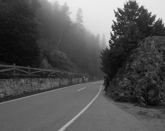Mackinac Island Photography: Black and White Landscape Art Print