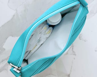 Personalized Diaper Wipe Bag, Baby Bag Organizer, Toddler Essentials, Baby Shower Gift, Double Zipper, Back to School Waterproof Organizer