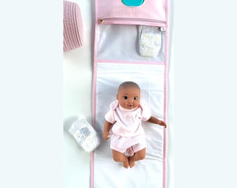 Personalized Waterproof Changing Pad, Travel Changing Pad, Portable Changing Pad, Diaper Changing Mat, Baby Accessories, Baby Shower Gift