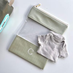 Back to School Organizer Baby Clothes Waterproof Design Embroidery Personalized Name Daycare Essential Bag for Extra Clothes Preschool image 15