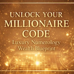 Hidden Money Algorithm Reading | Millionaire Matrix Numerology | Personalized Wealth Blueprint PDF