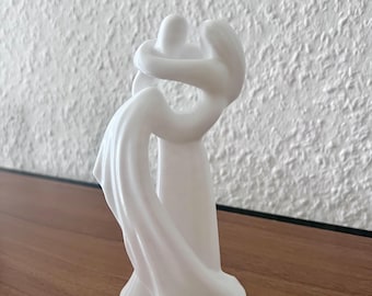 Lovers sculpture / wedding figure / wedding / couple / decoration / living room / sculpture / 3D printing / abstract / modern / symbolic / gift