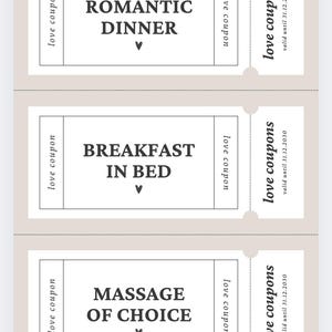 Voucher booklet coupon gift voucher