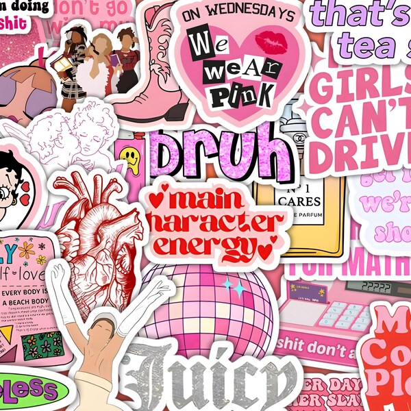 Aesthetic Stickers - Etsy