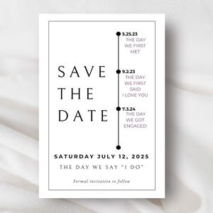 Save The Dates Template Save The Date Cards Digital Save The Date Wedding Custom Save The Dates Modern Save The Dates Simple Save The Date