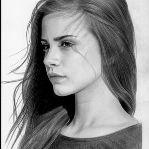 Commission portrait pencil portrait pencil custom portrait drawing couple portrait family portrait gift for her mom father wife husband
