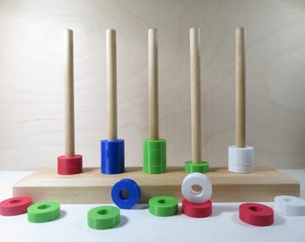 Wooden Learning Abacus Toy