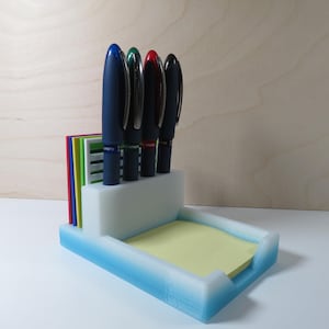 Post-it holder and template STL digital files