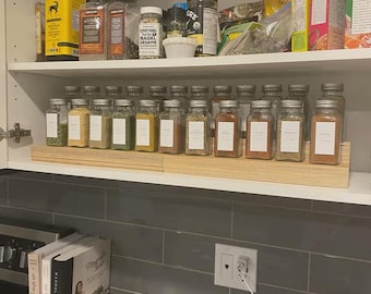 custom build spice rack holder