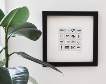 Scotland wall art, Scottish poster, Scotland gifts