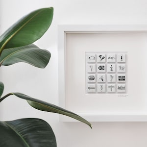 Wales illustrated wall art, Welsh art, Welsh illustrations