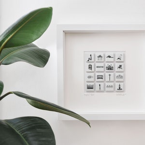 Brighton wall art, Brighton framed art, Brighton gifts