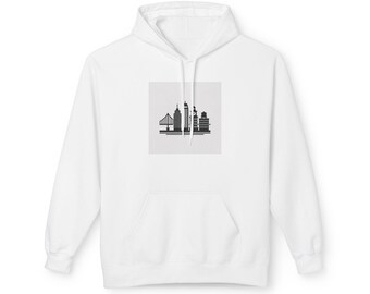 City Skyline Hoodie | Urban Landmark Silhouette