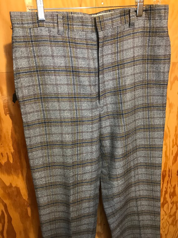 Mens Vintage Slacks 1960s Montgomery WARDS Trouser