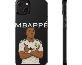 Mbappe Soft Phone Case Ideal Soccer Fan Gift Sports Lover Accessories Soccer Player Phone Cover Sport Enthusiast Protective Case Real Madrid