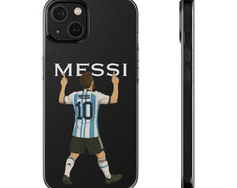 Messi Soft Phone Cases Perfect Gift for Soccer Fans Sport Gift Football Fan Phone Case Soccer iPhone Case Football Birthday Present