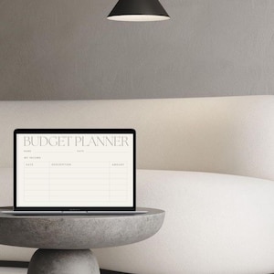 Monthly Budget Planner | Printable Budget Sheet | Digital Finance Tracker | Monthly Expense Tracker PDF | Instant Download