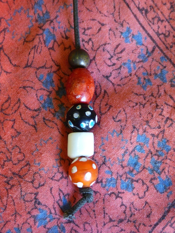 Jack Sparrow Pirate Captain Beard Braids Screen Accurate Authentic Trade Beads