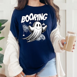Halloween Ghost Shirt, Womens Halloween Shirt, Spooky Season Shirt, Gift For Halloween, Cute Ghost Shirt, Cute Fall Tee, Cute Halloween Tee