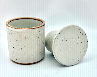 Handmade Ceramic Butter Keeper: French Butter Crock, Kitchen Pottery