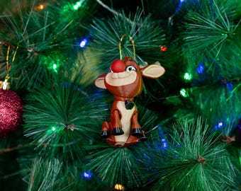 Rudolph the Reindeer Christmas Ornament