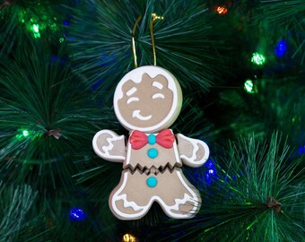 Mr. Crumbles Gingerbread Man Christmas Ornament