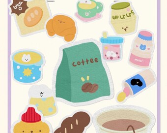 Süße digitale Aufkleber / süße digitale Aufkleber / GoodNotes Planner Stickers / GoodNotes Aufkleber Kawaii