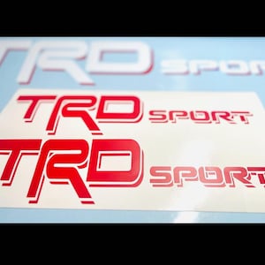 TRD decal, Toyota decals,Tundra,Truck,TRD sport, Truck stickers,TRD, Toyota racing development, vinyl decals trd truck tundra