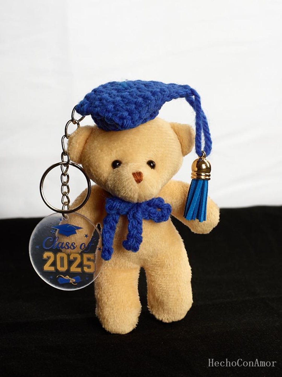 12 for 25 - Crochet Graduation Cap Keychain – Class of 2025 Gift ...