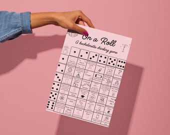 Juego de dados para beber en despedida de soltera: Noche de chicas divertida (descarga instantánea)