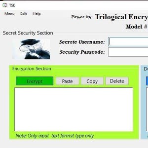 Trilogical Encryption Keys Model 1