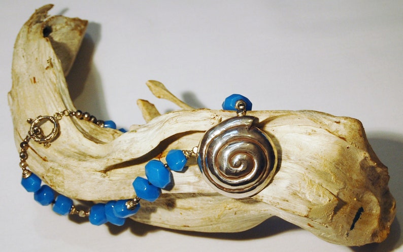 Necklace : Silver Nautilus Shell image 4