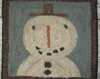 Primitive Folk Art Rug Hooking Pattern~George