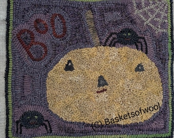 Rug Hooking Pattern-BOO